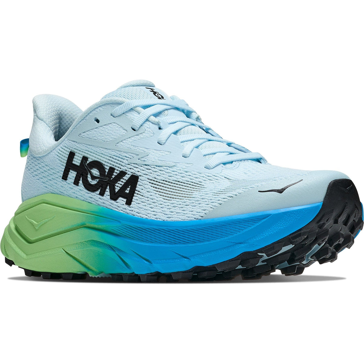 Women's Challenger 8 Trail-Running Shoes - Glimmering Blue/Tart Apple - view 3