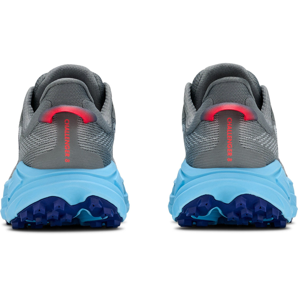 Women's Challenger 8 Trail-Running Shoes - Galactic Grey/Soaring Blue - view 5