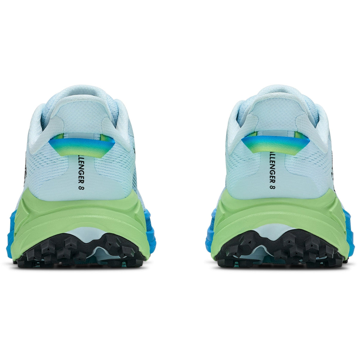 Women's Challenger 8 Trail-Running Shoes - Glimmering Blue/Tart Apple - view 5