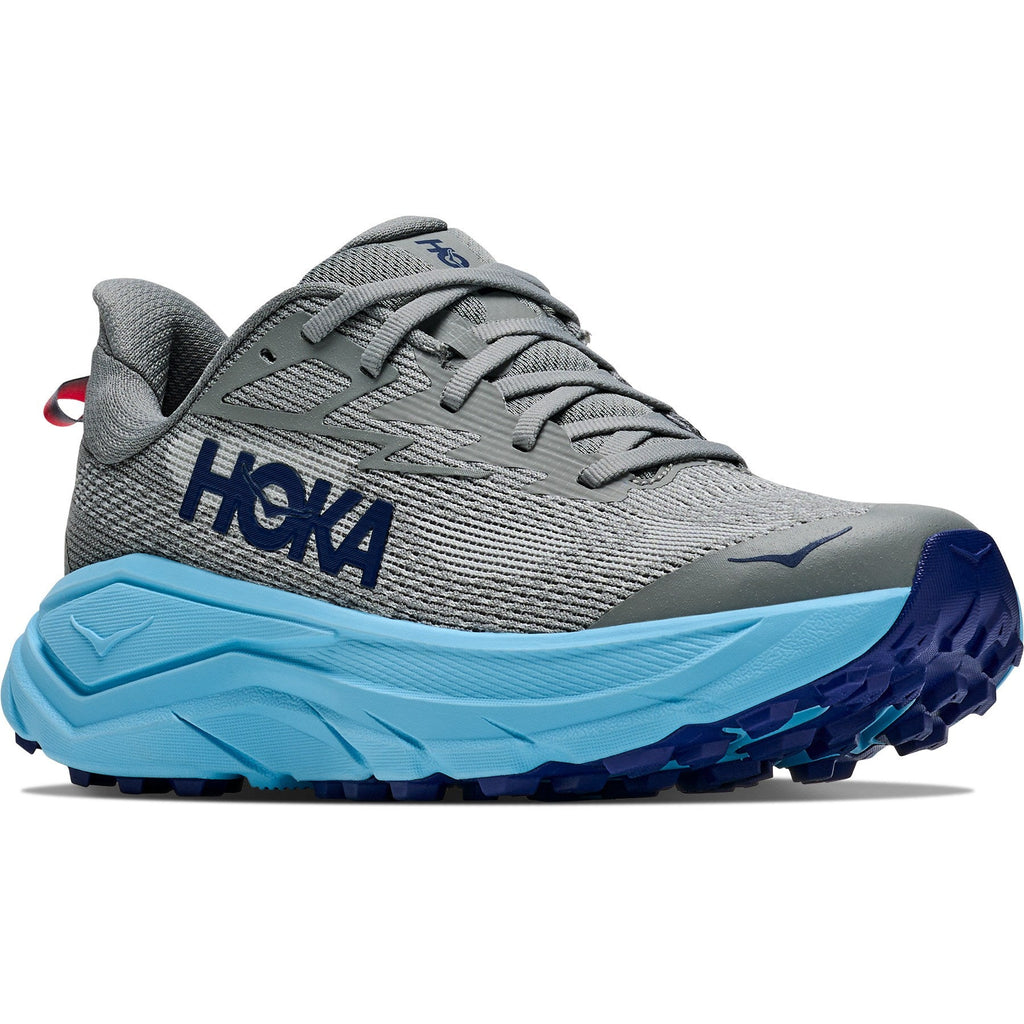 Women's Challenger 8 Trail-Running Shoes - Galactic Grey/Soaring Blue - view 3