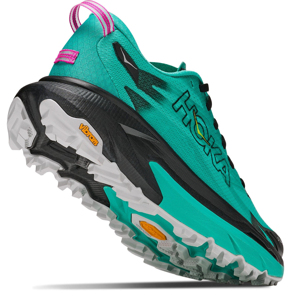 Women's Mafate 5 Trail-Running Shoes - Black/Electric Aqua - view 8