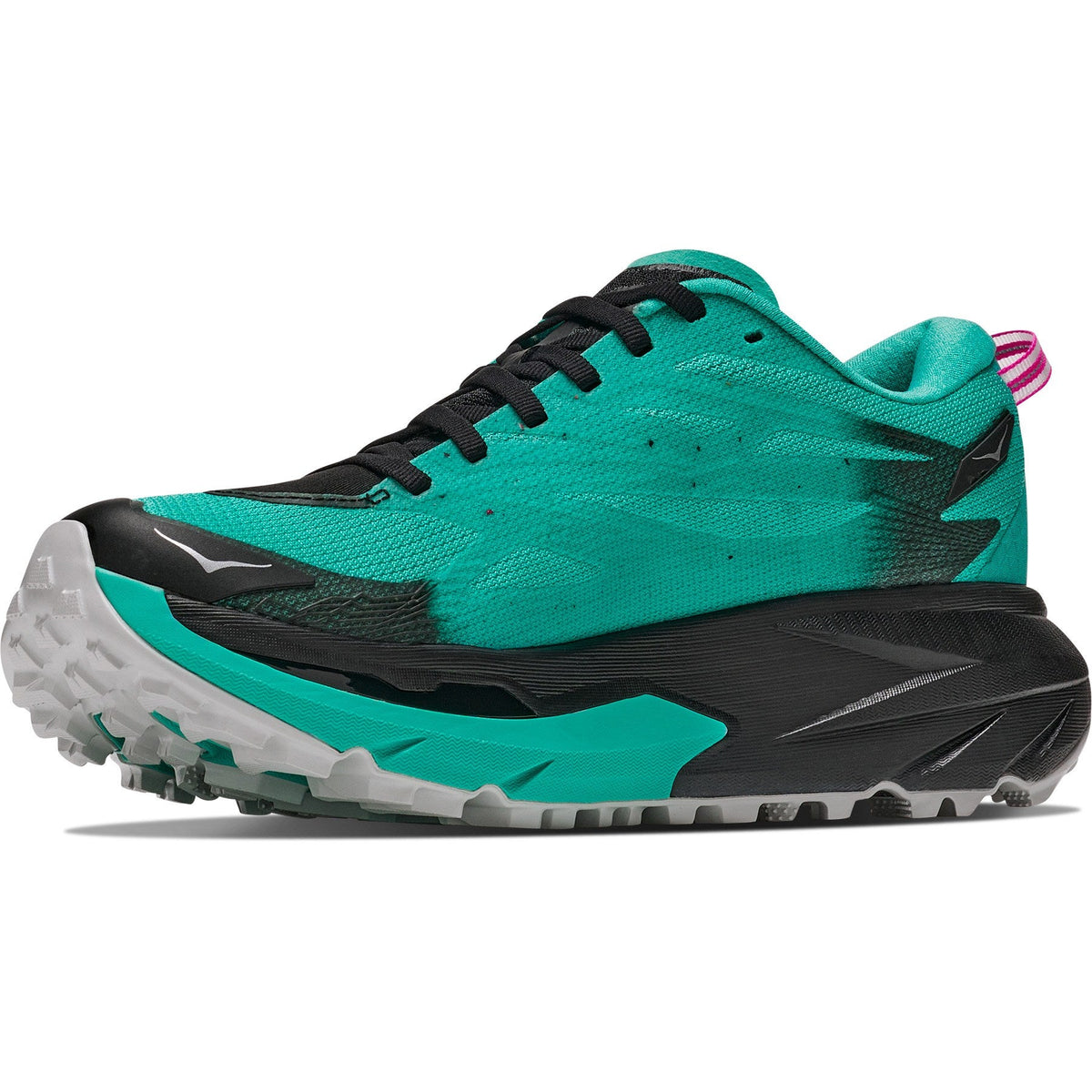 Women's Mafate 5 Trail-Running Shoes - Black/Electric Aqua - view 4