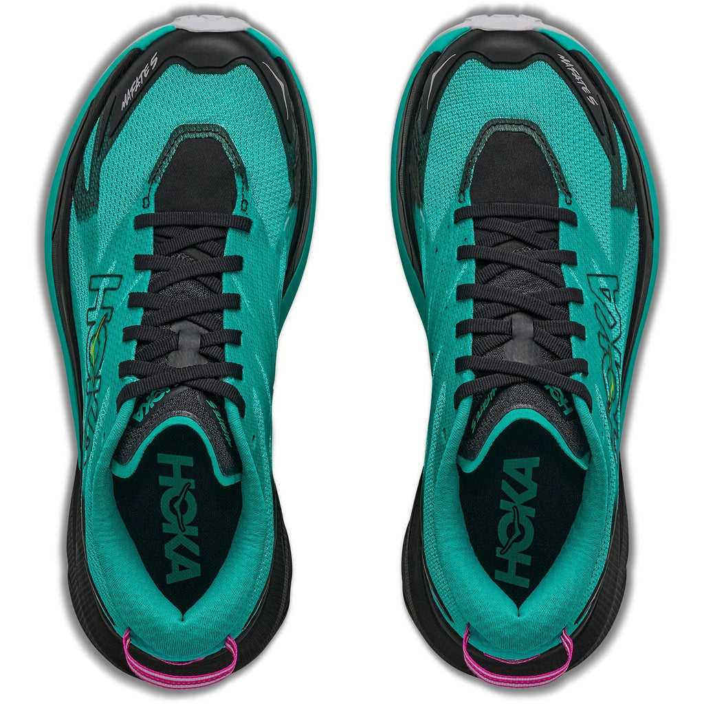 Women's Mafate 5 Trail-Running Shoes - Black/Electric Aqua - view 6