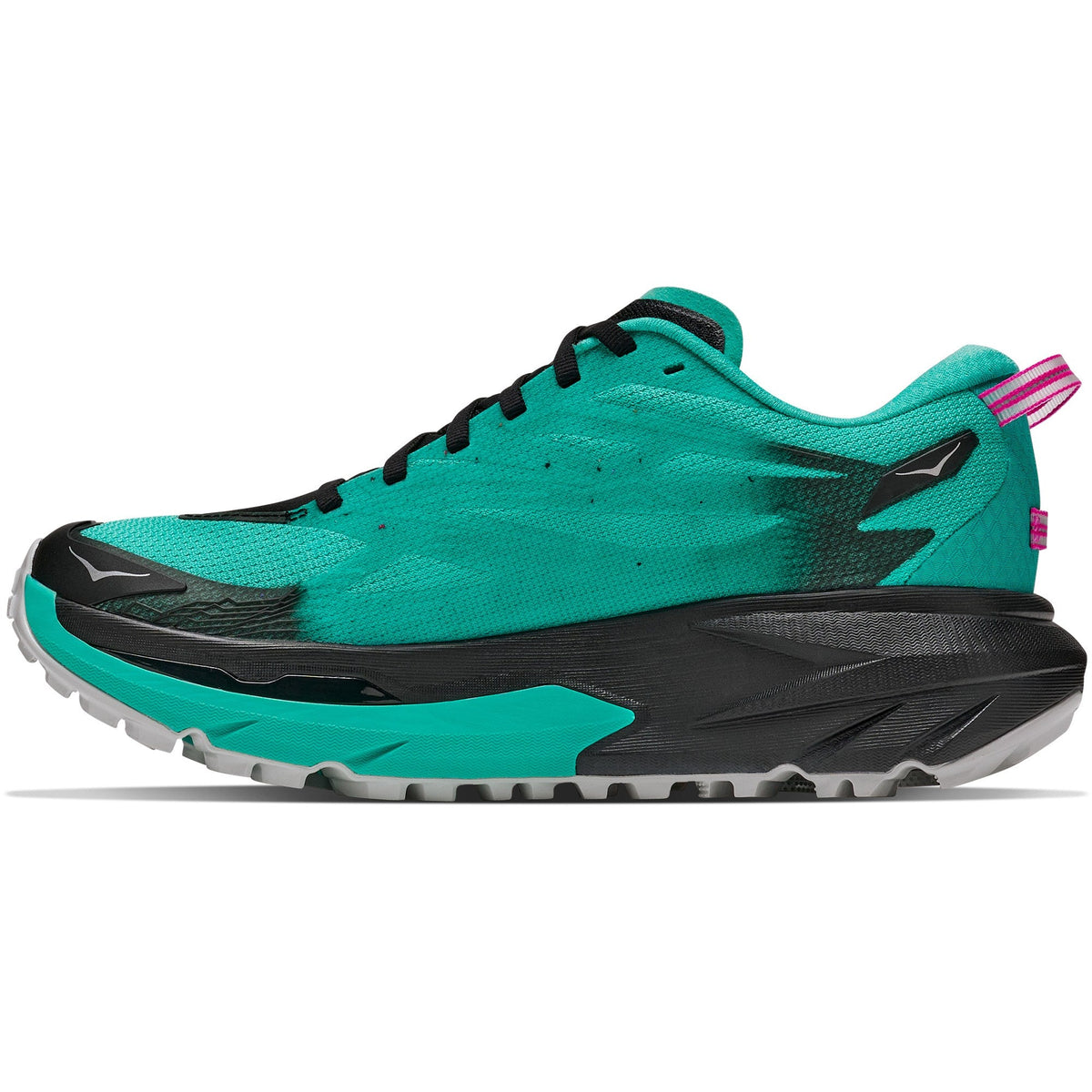 Women's Mafate 5 Trail-Running Shoes - Black/Electric Aqua - view 2