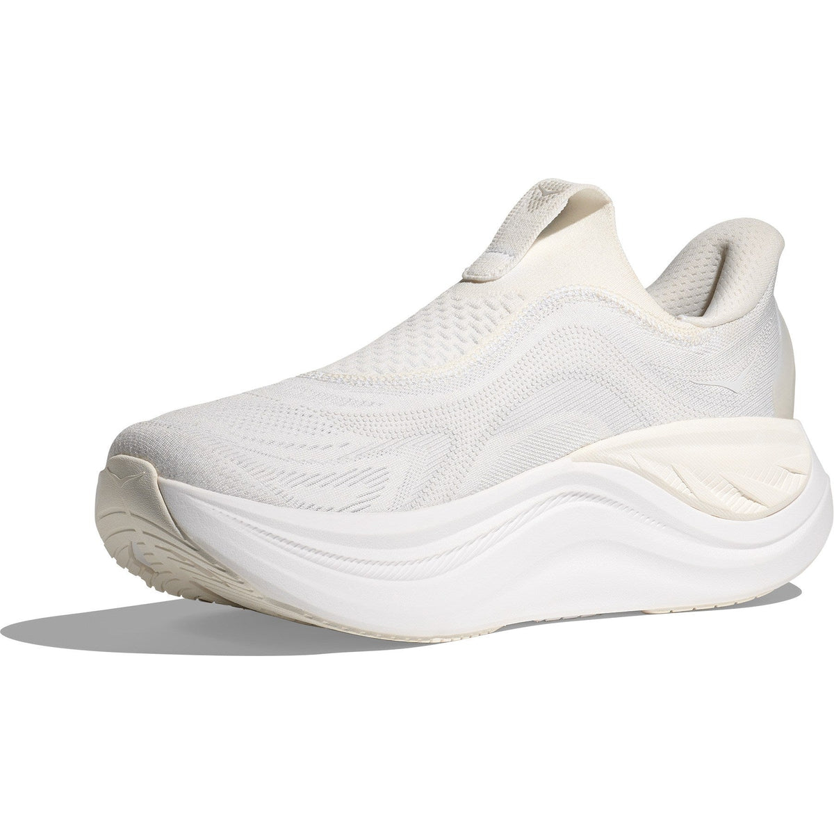 Men's Skyward Laceless Shoes - White/White - view 4