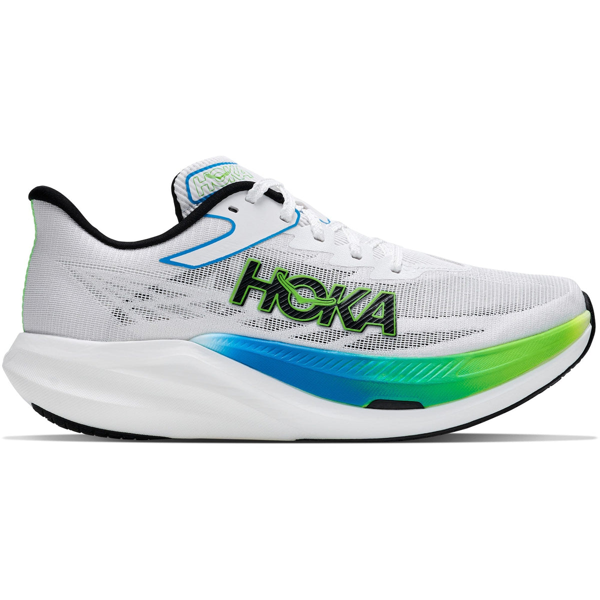 Unisex Rocket X 3 Road-Running Shoes - Frost/Electric Lime - view 1