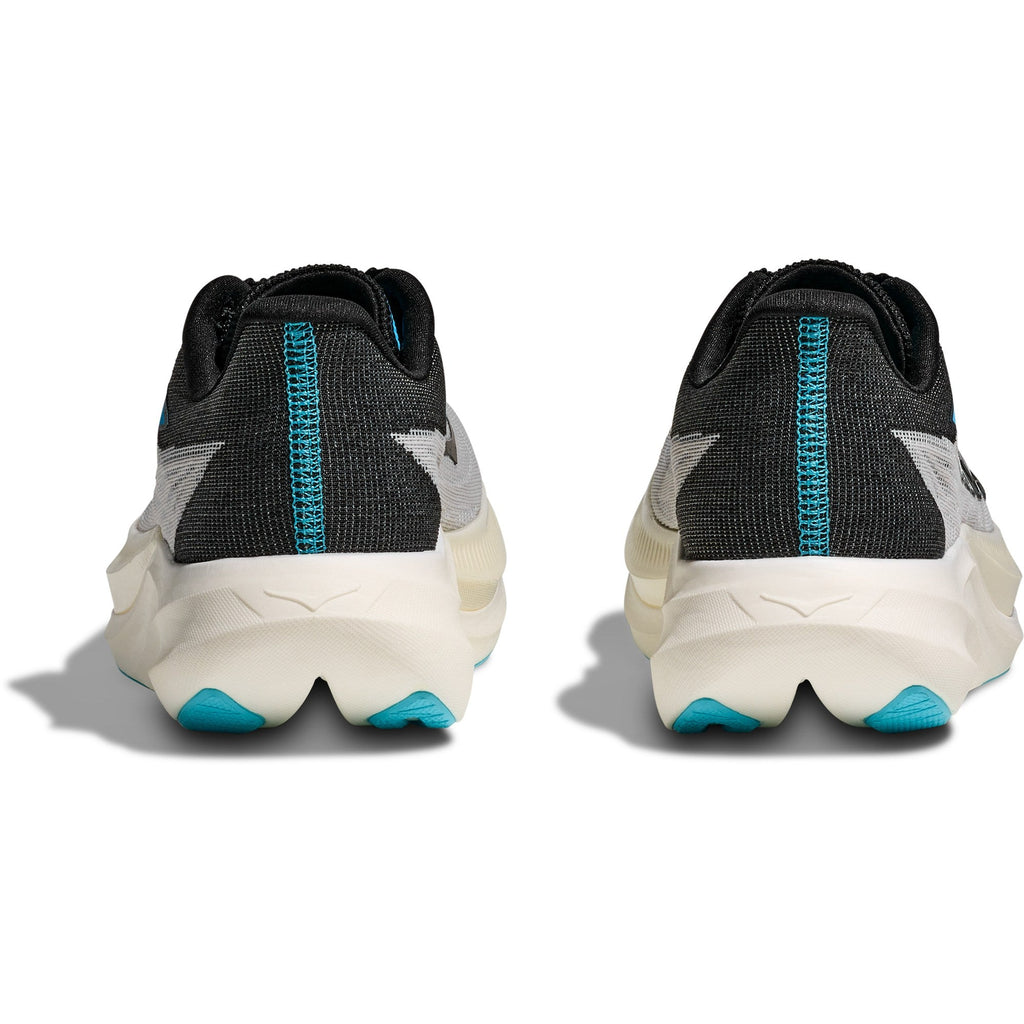 Unisex Rocket X 3 Road-Running Shoes - White/Black - view 5
