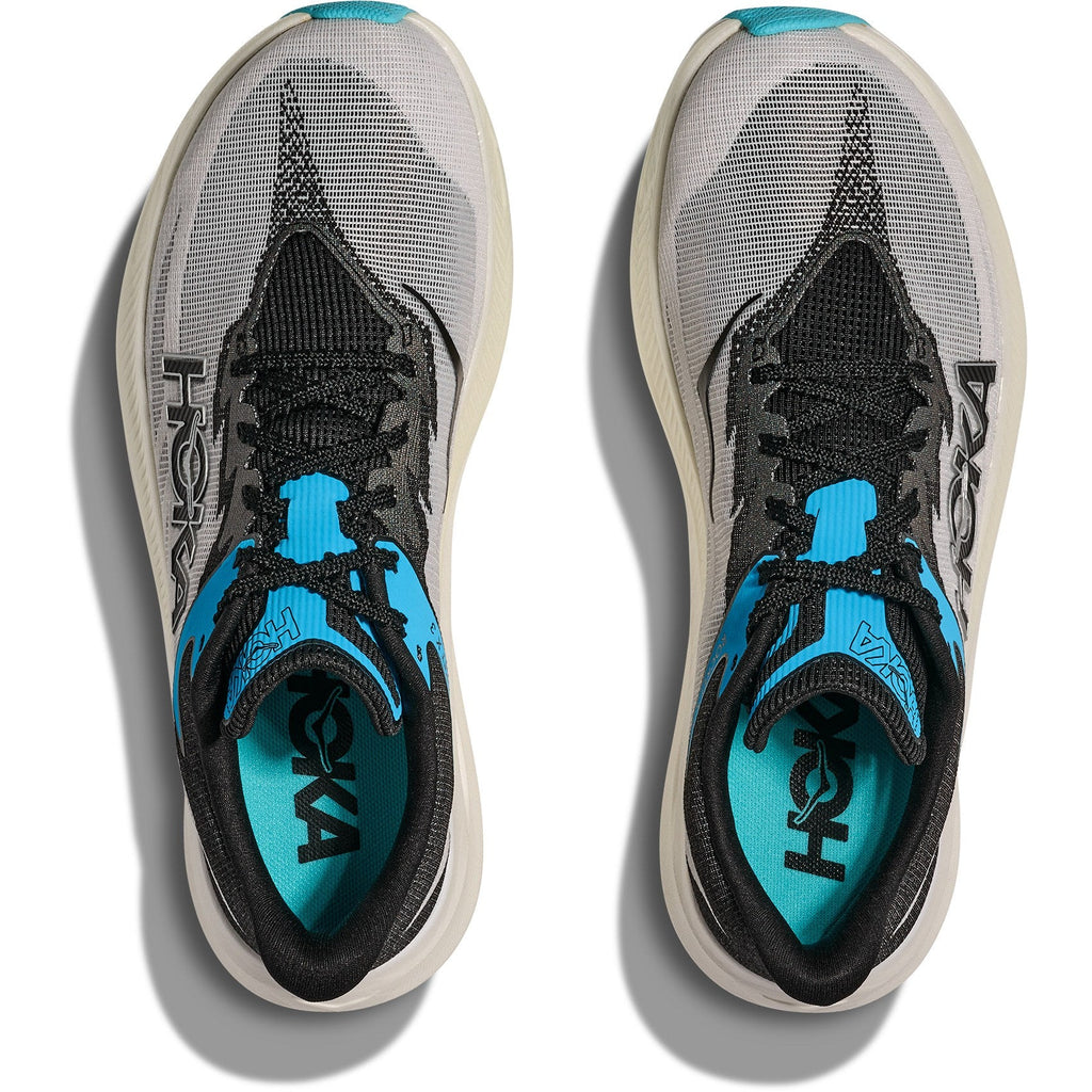 Unisex Rocket X 3 Road-Running Shoes - White/Black - view 6
