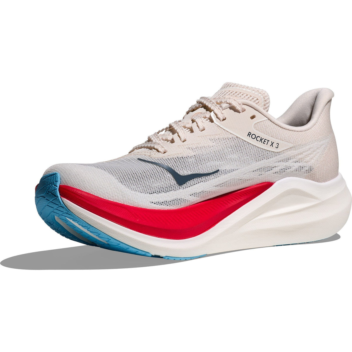 Unisex Rocket X 3 Road-Running Shoes - Alabaster/Frost - view 4