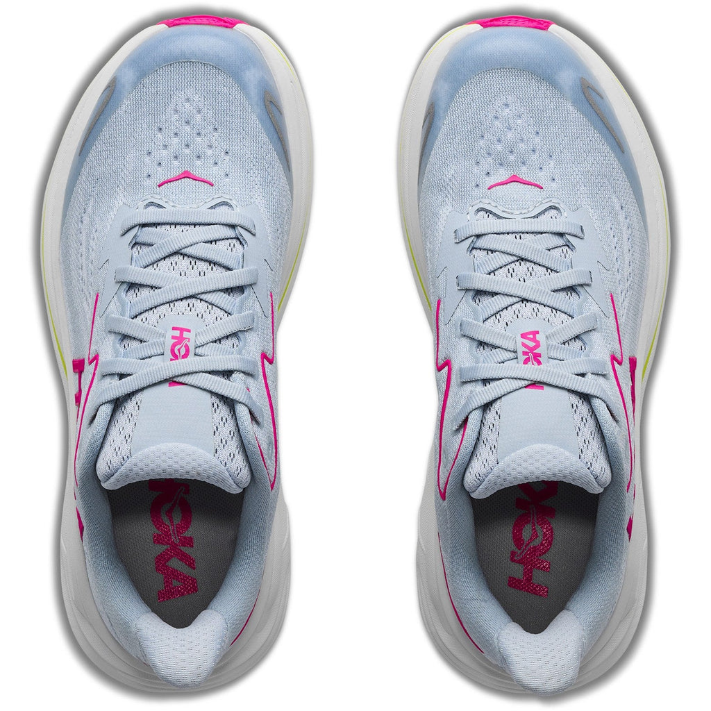 Big Kids' Clifton 10 Road-Running Shoes - Overcast/Neon Dragonfruit - view 6