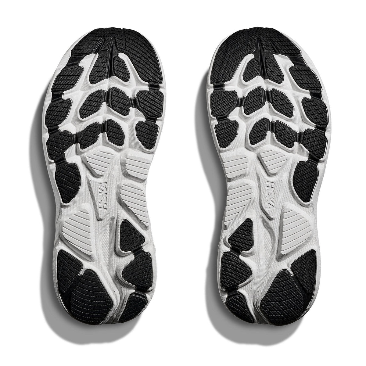 Big Kids' Clifton 10 Road-Running Shoes - Black/White - view 7