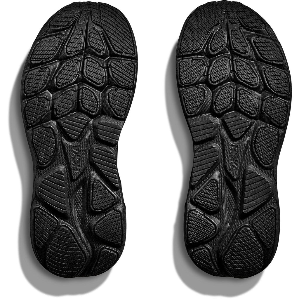 Big Kids' Clifton 10 Road-Running Shoes - Black/Black - view 7
