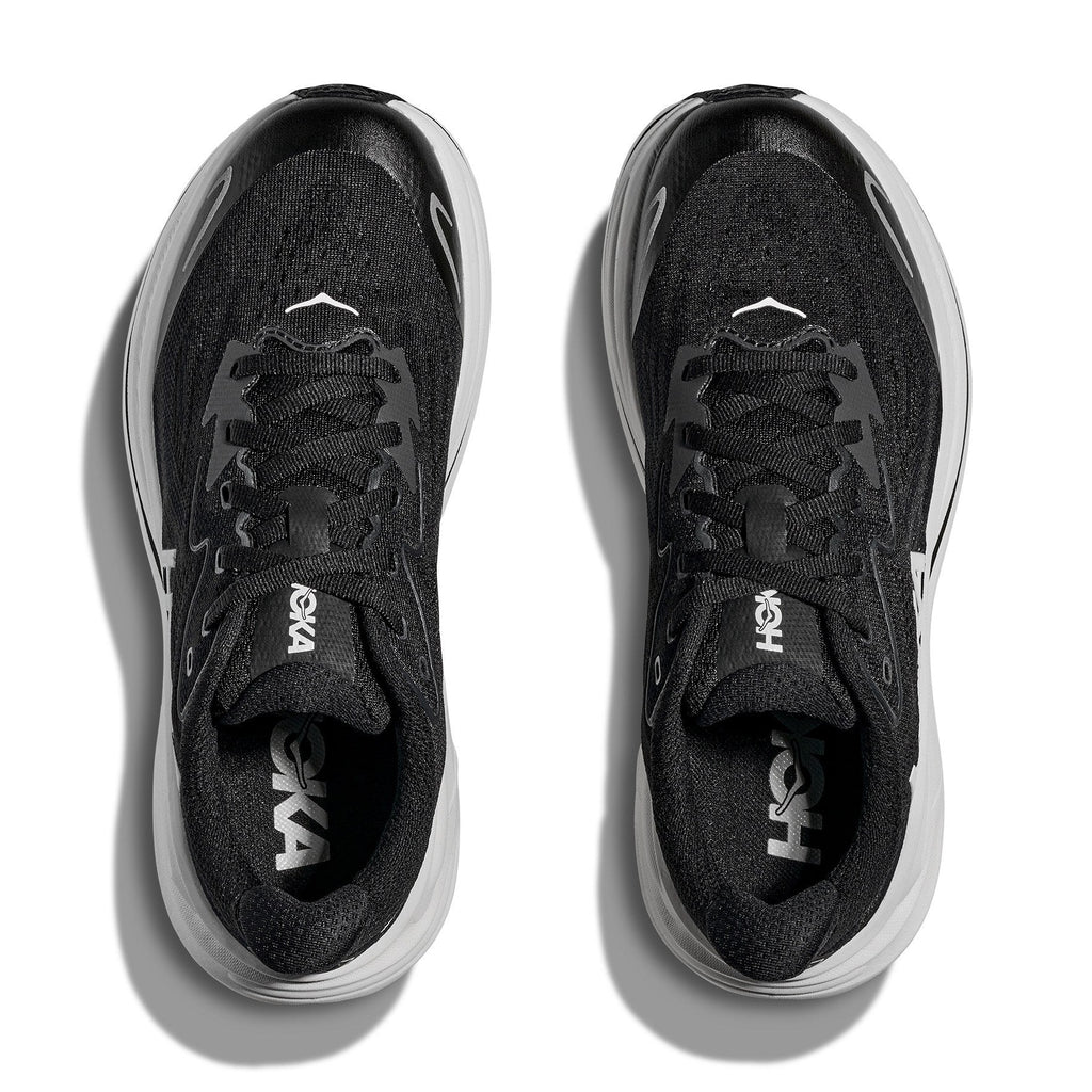 Big Kids' Clifton 10 Road-Running Shoes - Black/White - view 6
