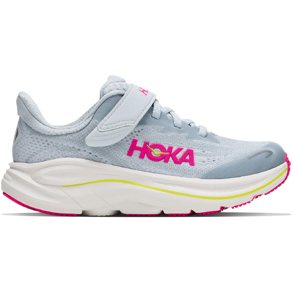 Little Kids' Clifton 10 Road-Running Shoes - Overcast/Neon Dragonfruit - view 1
