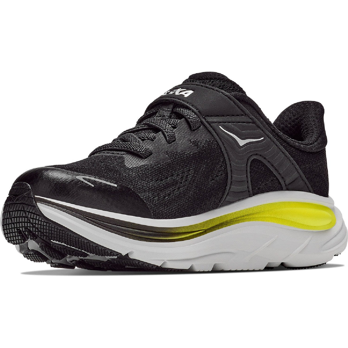 Little Kids' Clifton 10 Road-Running Shoes - Black/Cosmic Grey - view 4