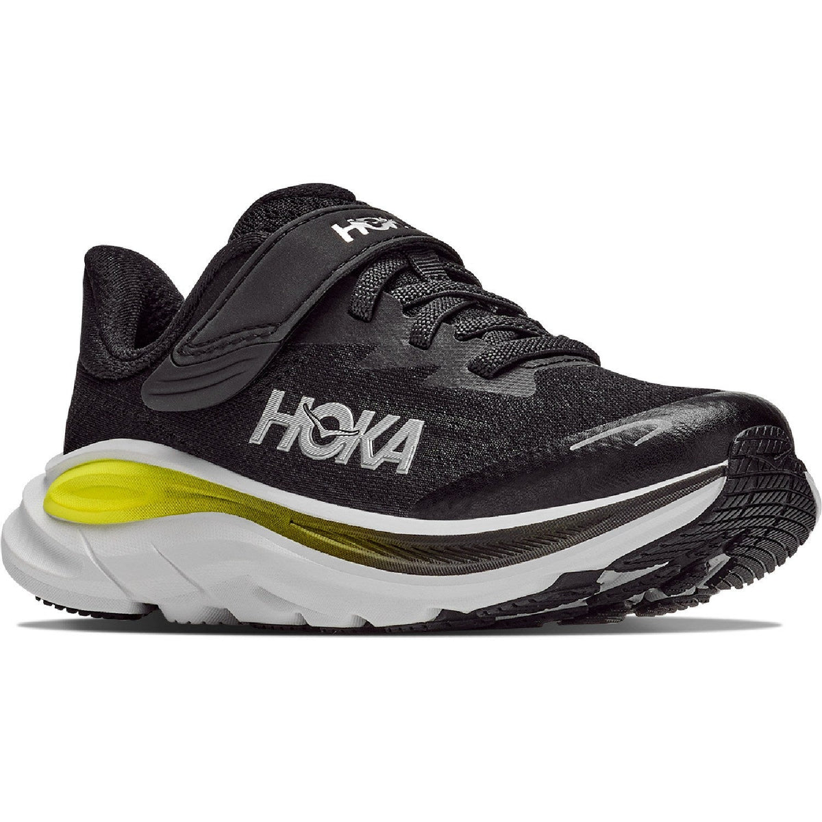 Little Kids' Clifton 10 Road-Running Shoes - Black/Cosmic Grey - view 3