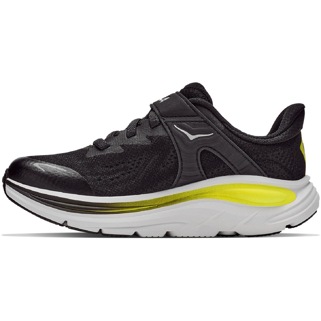 Little Kids' Clifton 10 Road-Running Shoes - Black/Cosmic Grey - view 2