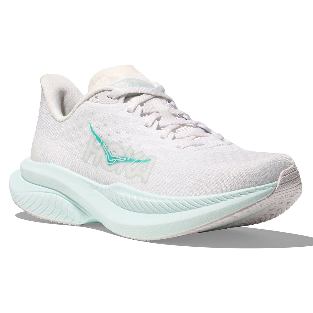 Women's Mach 6 Road-Running Shoes - White/Droplet - view 3