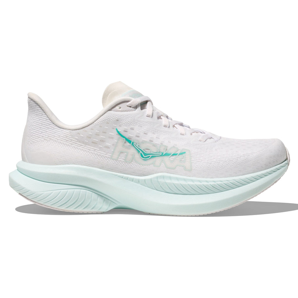 Women's Mach 6 Road-Running Shoes - White/Droplet - view 1