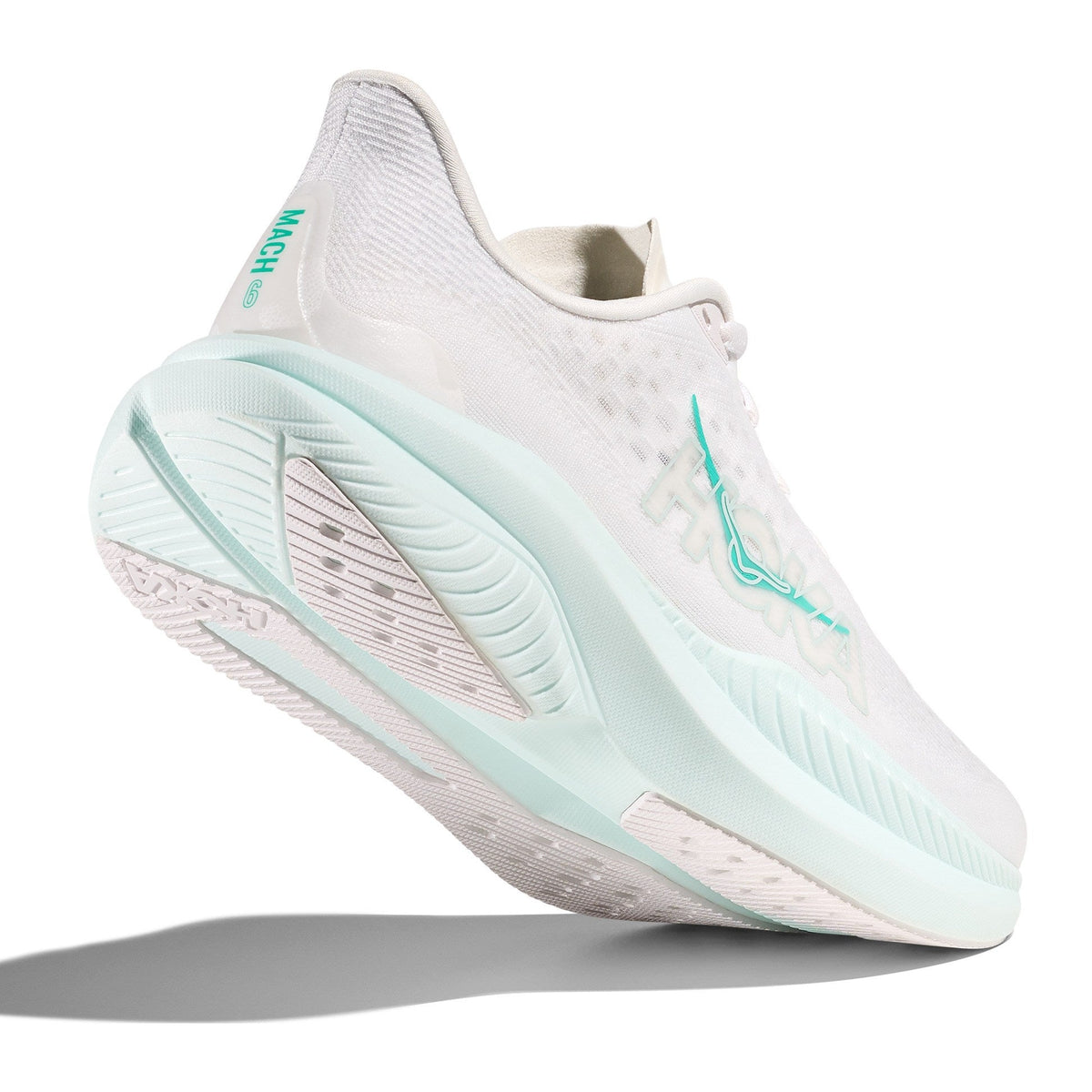 Women's Mach 6 Road-Running Shoes - White/Droplet - view 7
