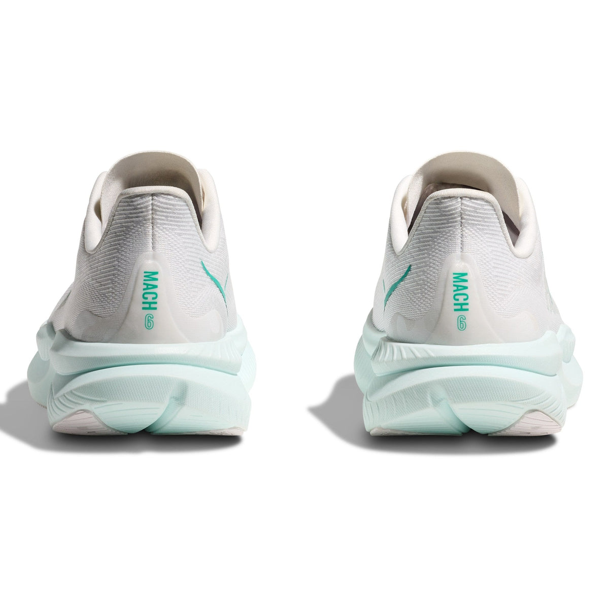 Women's Mach 6 Road-Running Shoes - White/Droplet - view 5