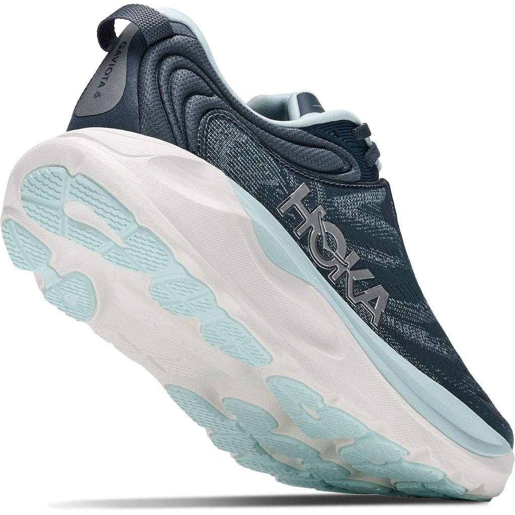 Women's Gaviota 6 Road-Running Shoes - Faded Navy/Glimmering Blue - view 8