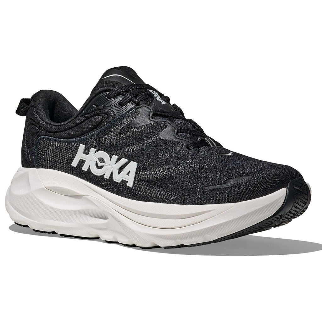 Women's Gaviota 6 Road-Running Shoes - Black/White - view 3