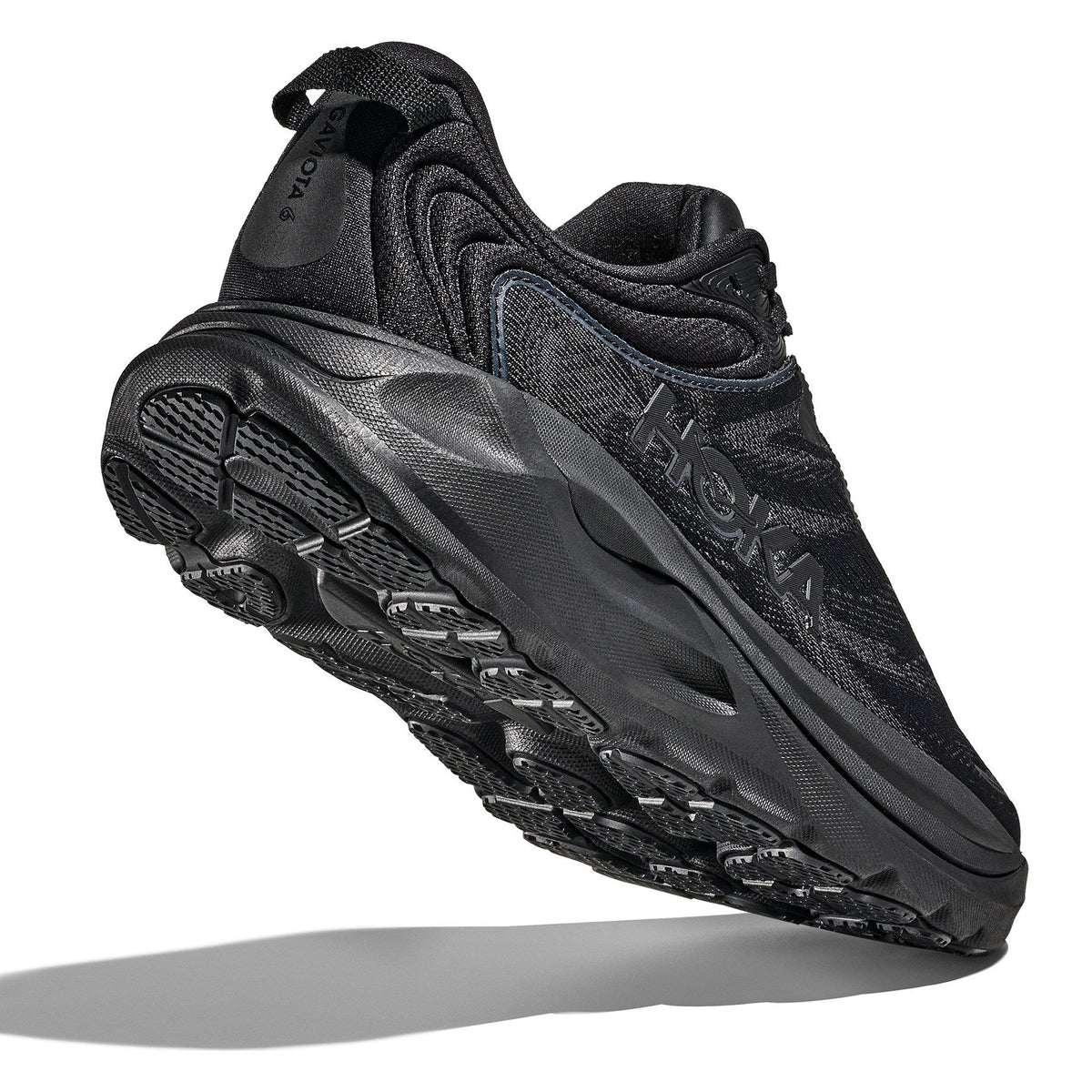 Women's Gaviota 6 Road-Running Shoes - Black/Black - view 8