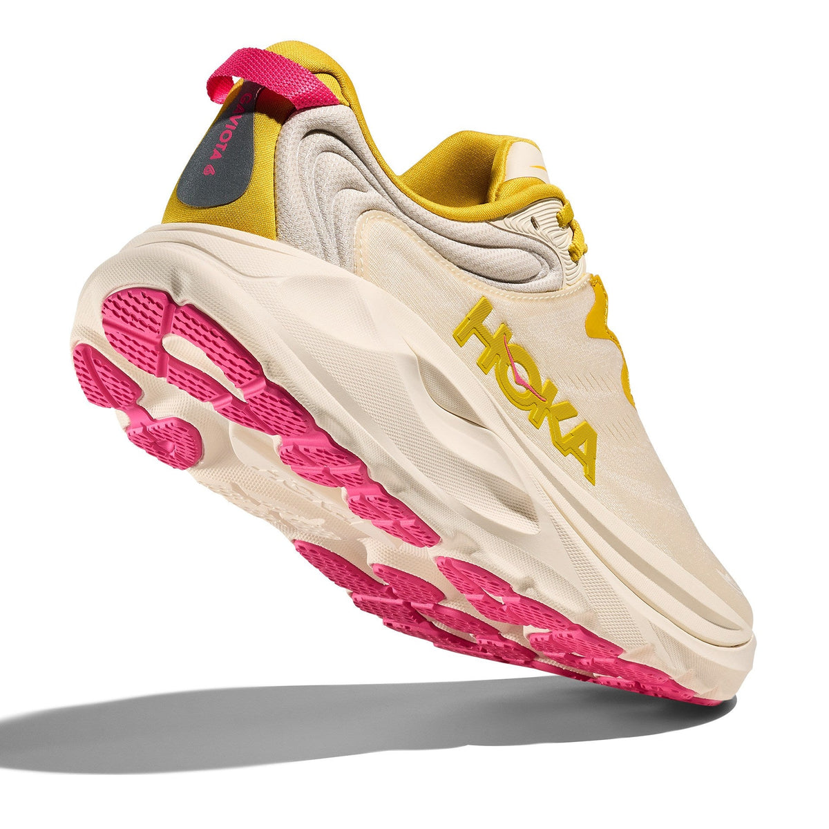 Women's Gaviota 6 Road-Running Shoes - Birch/Yellow Gold - view 6