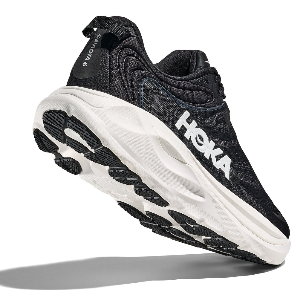 Women's Gaviota 6 Road-Running Shoes - Black/White - view 8