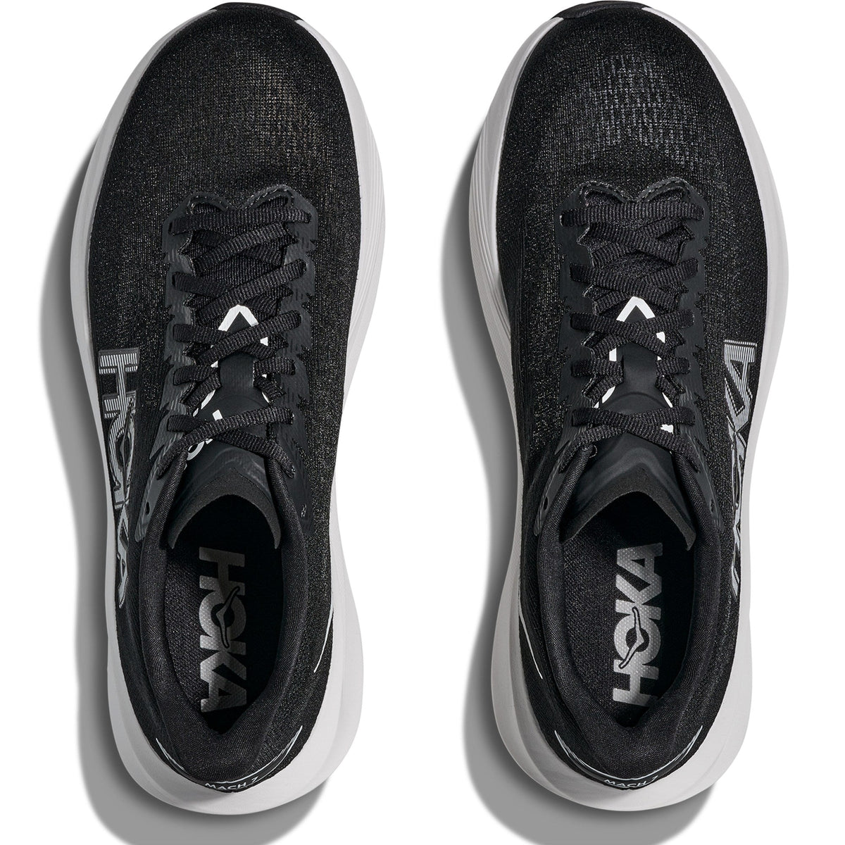 Women's Mach 7 Road-Running Shoes - Black/White - view 7