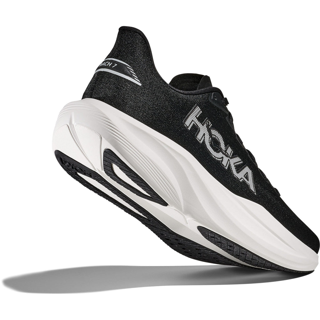 Women's Mach 7 Road-Running Shoes - Black/White - view 5