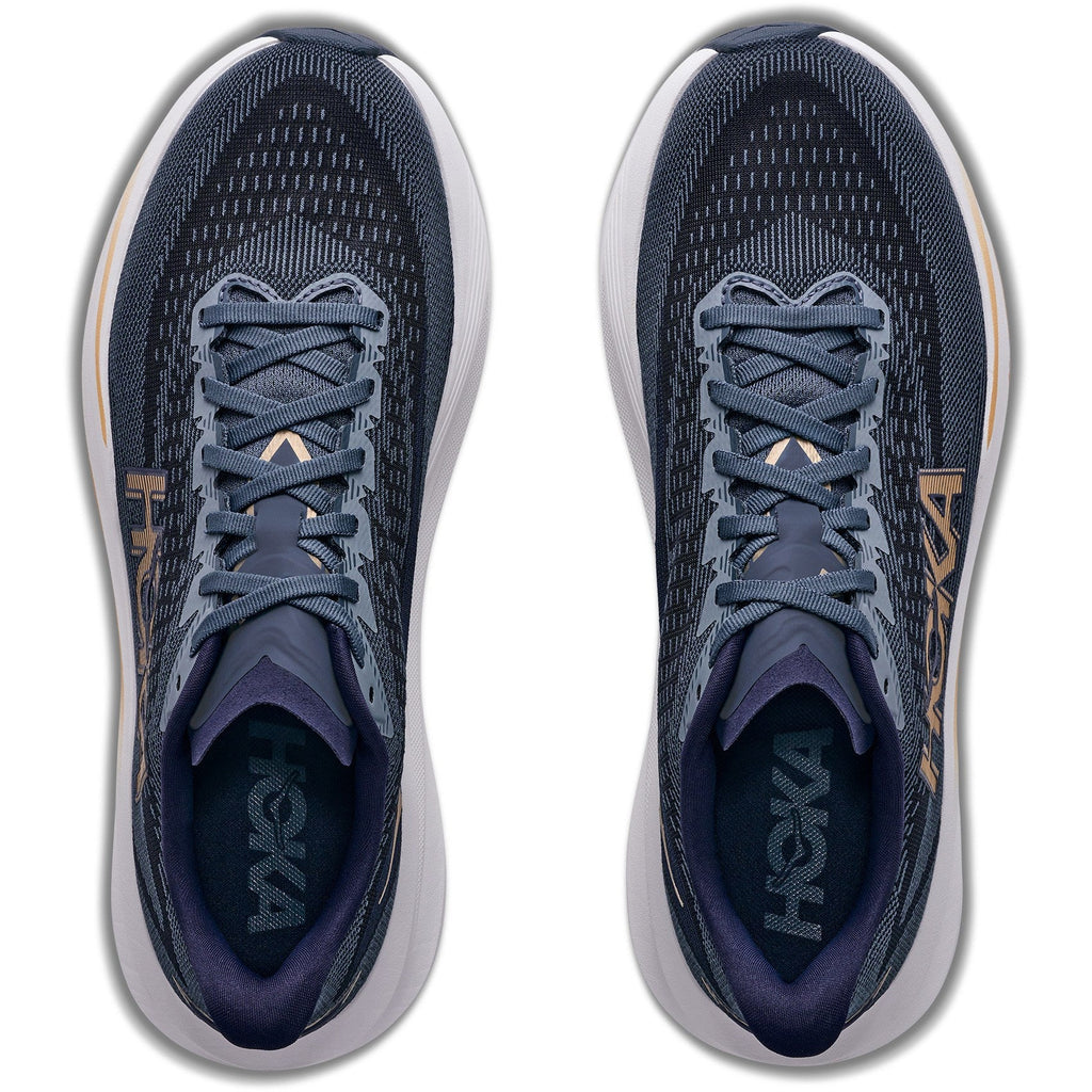 Women's Mach 7 Road-Running Shoes - Faded Navy/Gold - view 6