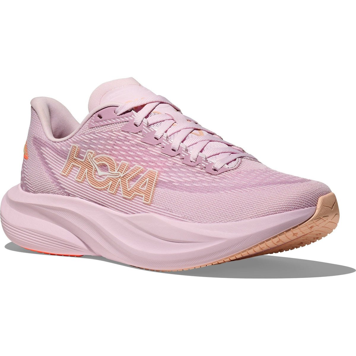Women's Mach 7 Road-Running Shoes - Lilac Cream/Tangerine Glow - view 3