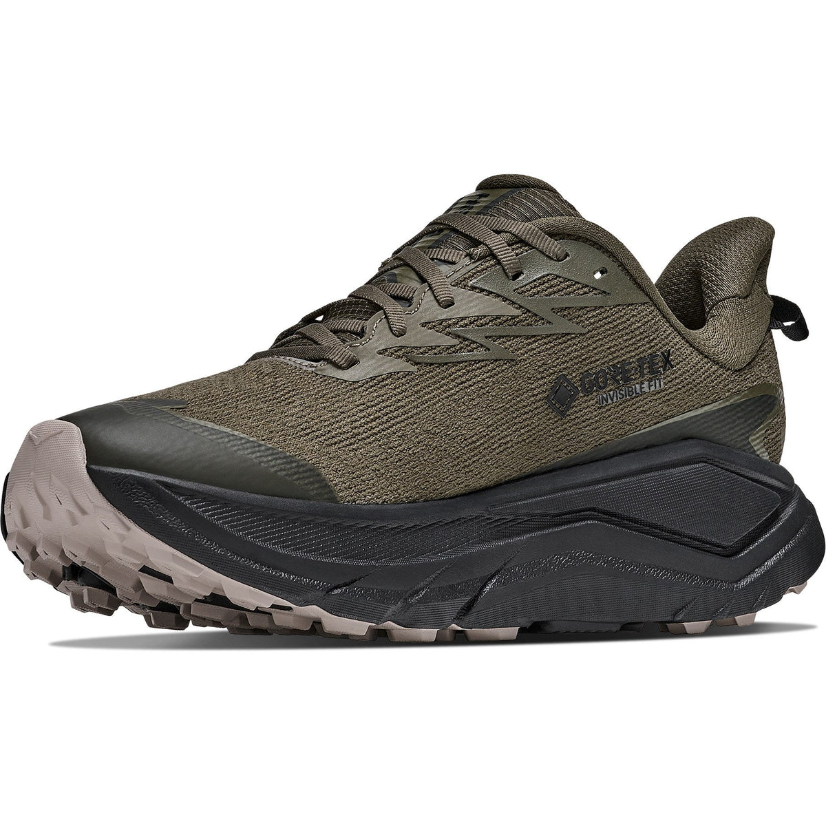 Men's Challenger 8 GTX Trail-Running Shoes - Antique Olive/Black - view 4