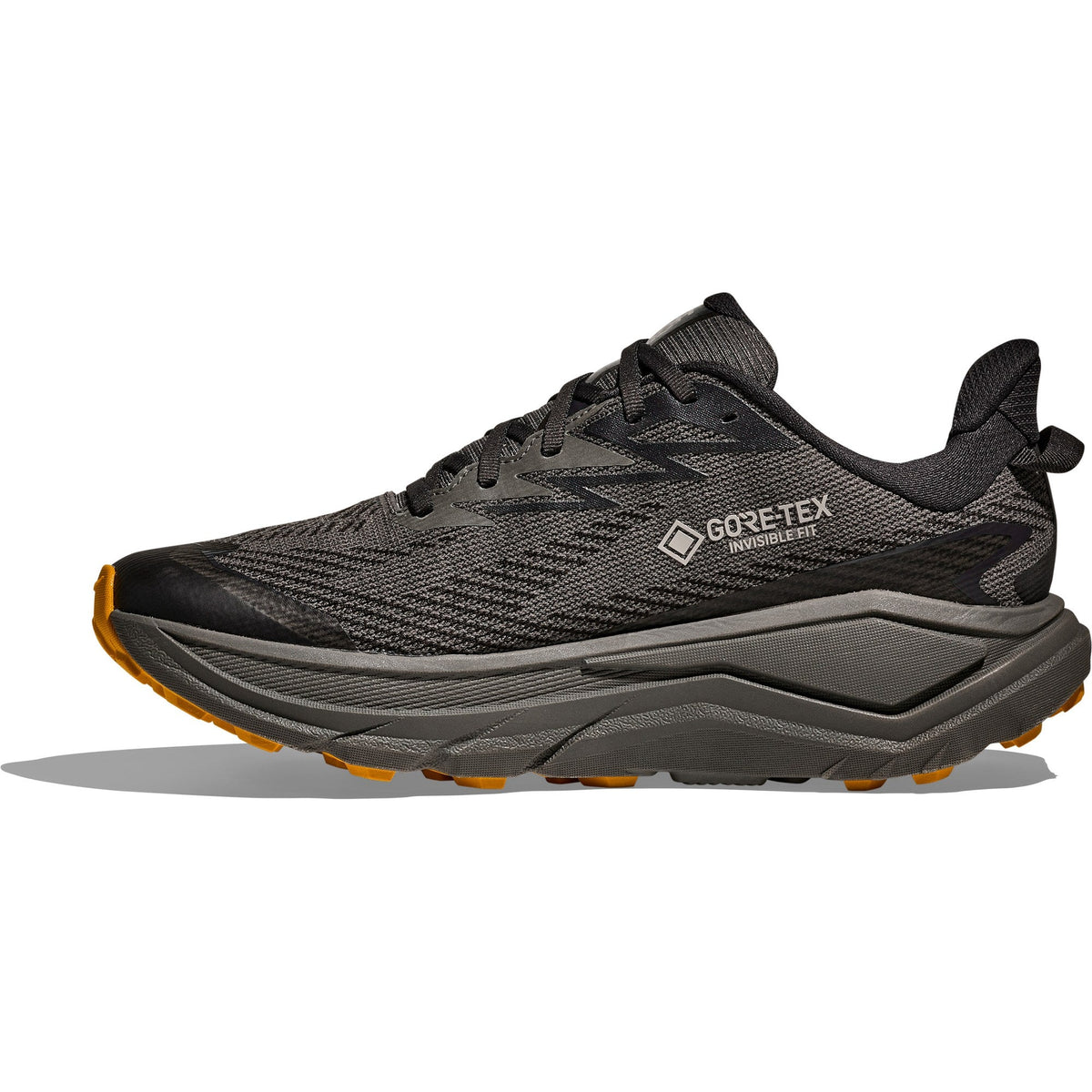 Men's Challenger 8 GTX Trail-Running Shoes - Asphalt Grey/Varsity Yellow - view 2