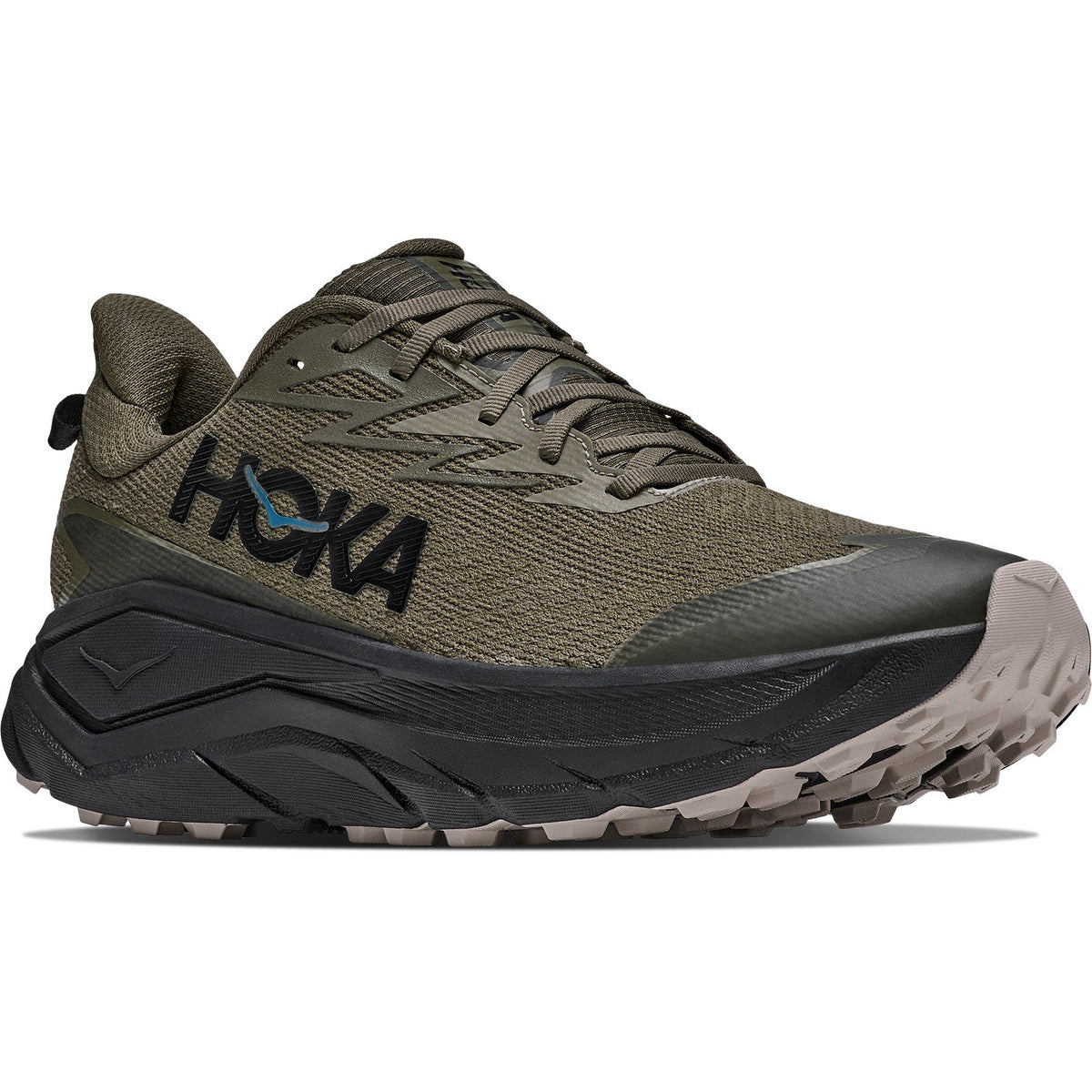 Men's Challenger 8 GTX Trail-Running Shoes - Antique Olive/Black - view 3