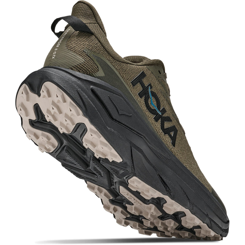 Men's Challenger 8 GTX Trail-Running Shoes - Antique Olive/Black - view 8