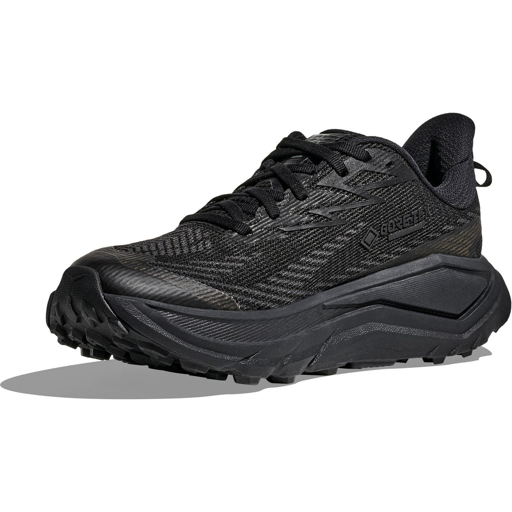 Women's Challenger 8 GTX Trail-Running Shoes - Black/Carbon Black - view 4