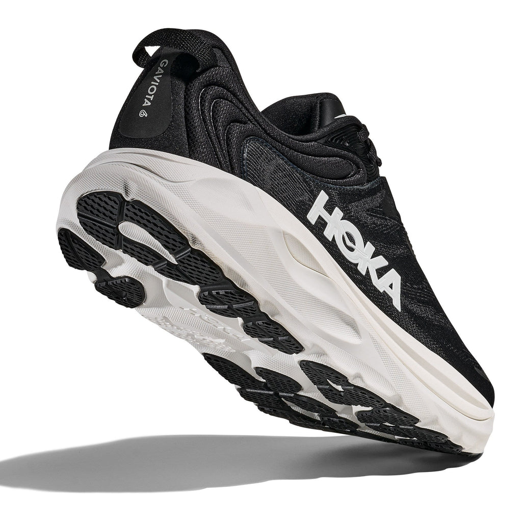 Men's Gaviota 6 Road-Running Shoes - Black/White - view 8