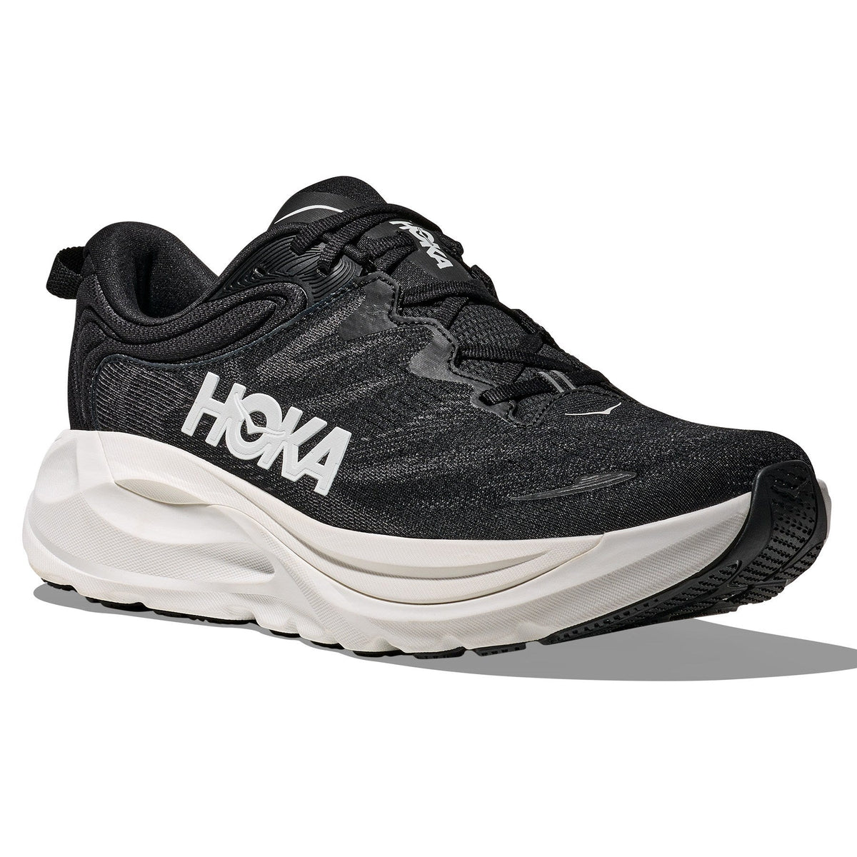 Men's Gaviota 6 Road-Running Shoes - Black/White - view 4