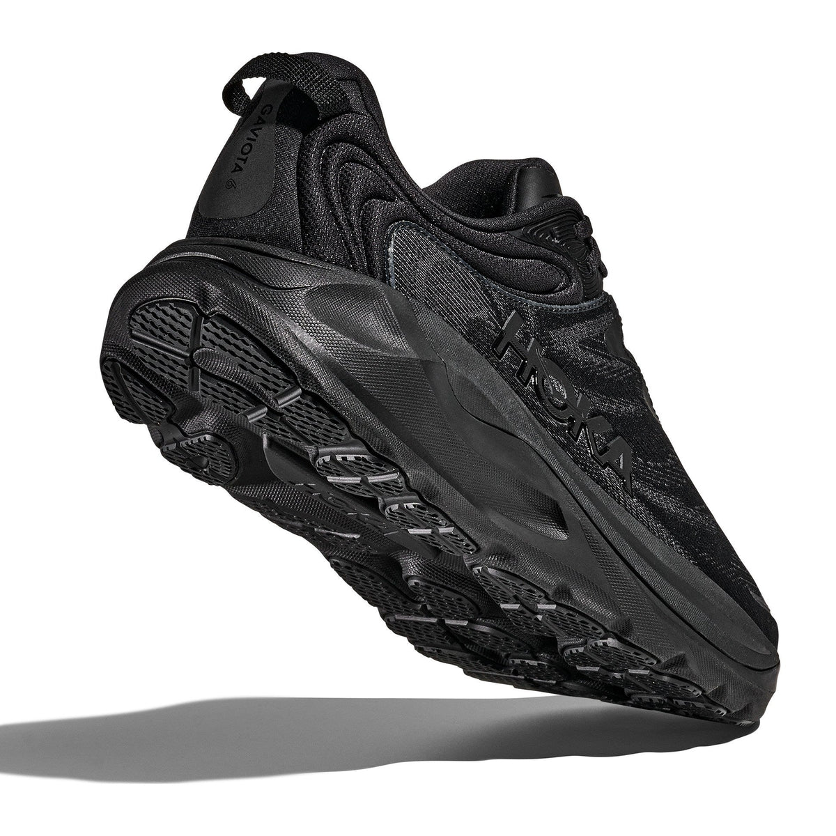 Men's Gaviota 6 Road-Running Shoes - Black/Black - view 7