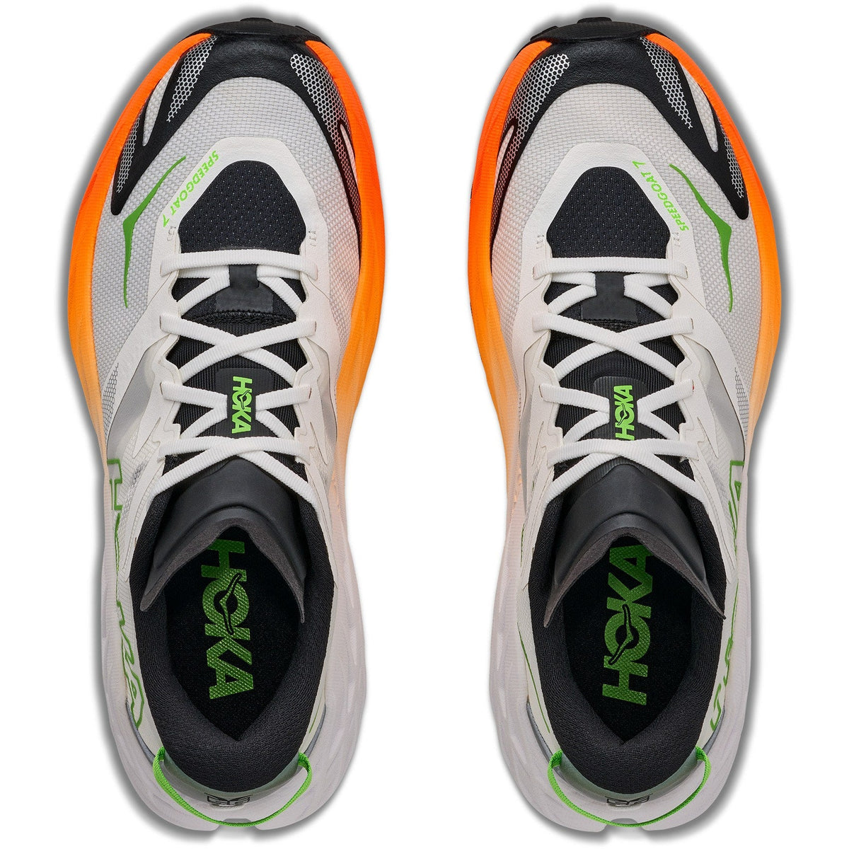 Men's Speedgoat 7 Trail-Running Shoes - Frost/Neon Tangerine - view 6