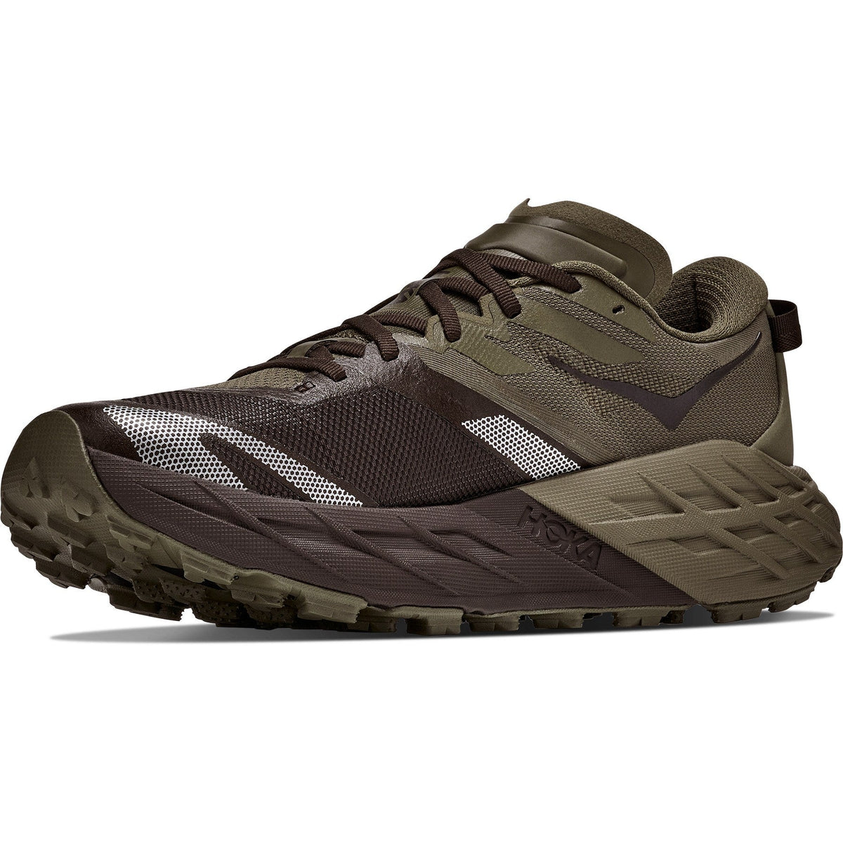 Men's Speedgoat 7 Trail-Running Shoes - Antique Olive/Black - view 4