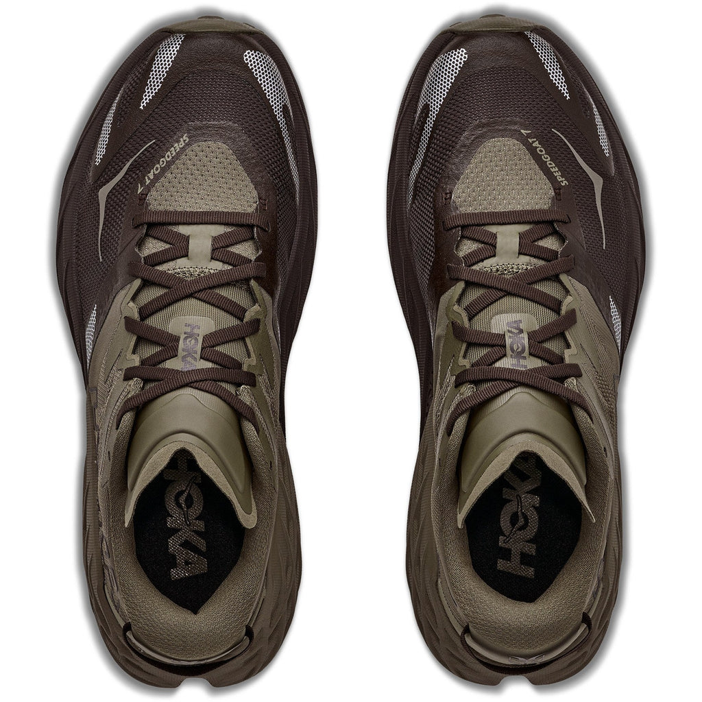 Men's Speedgoat 7 Trail-Running Shoes - Antique Olive/Black - view 6