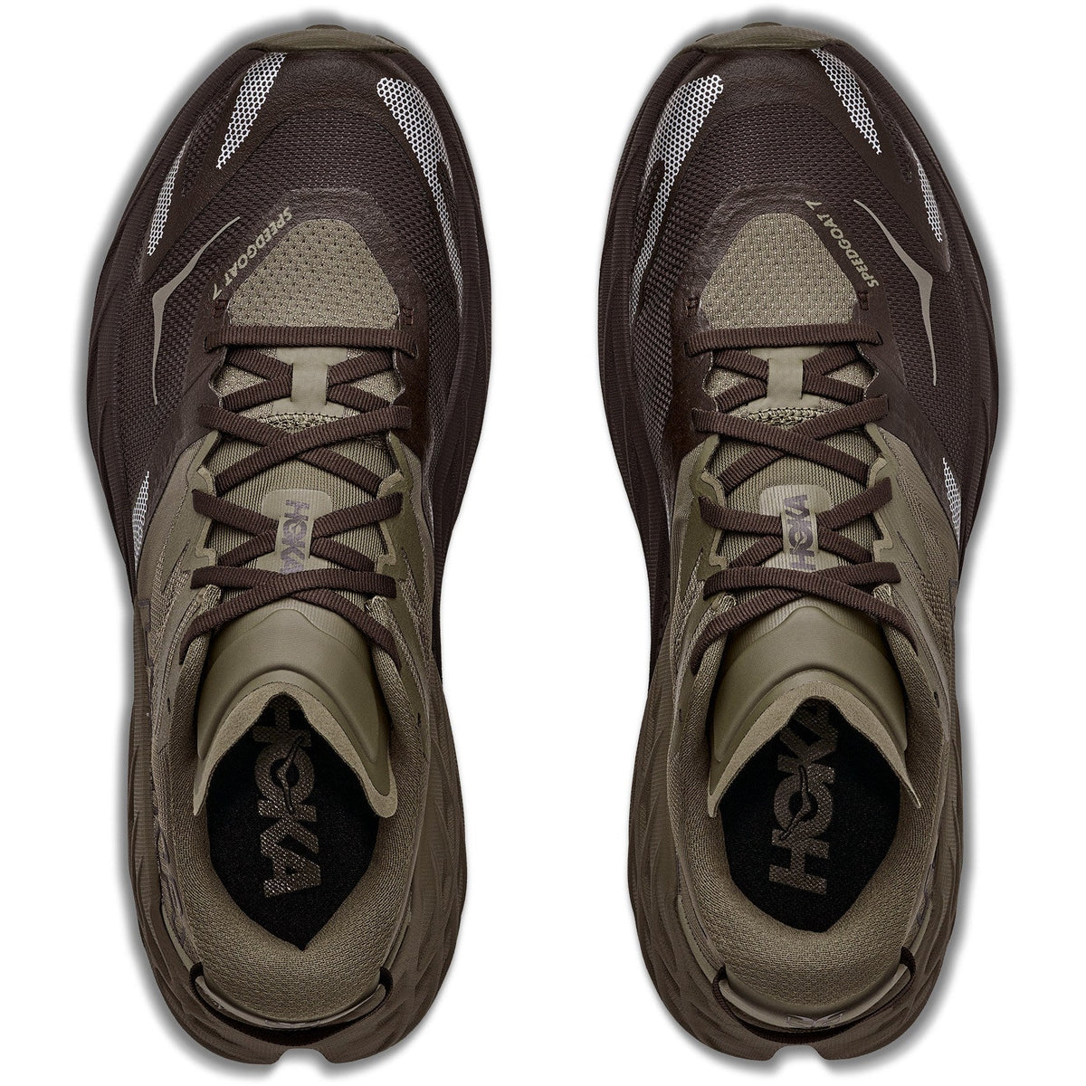 Men's Speedgoat 7 Trail-Running Shoes - Antique Olive/Black - view 6