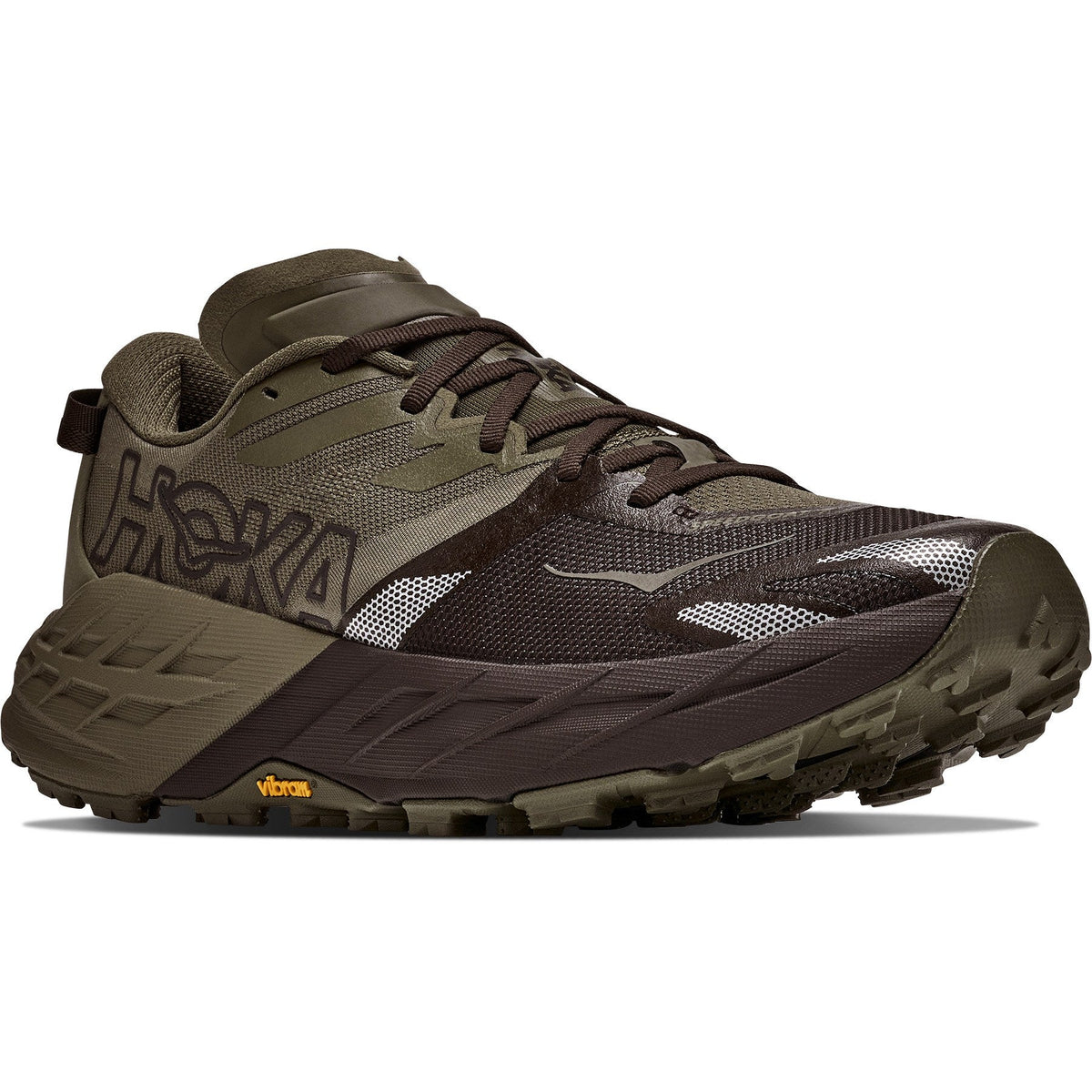 Men's Speedgoat 7 Trail-Running Shoes - Antique Olive/Black - view 3