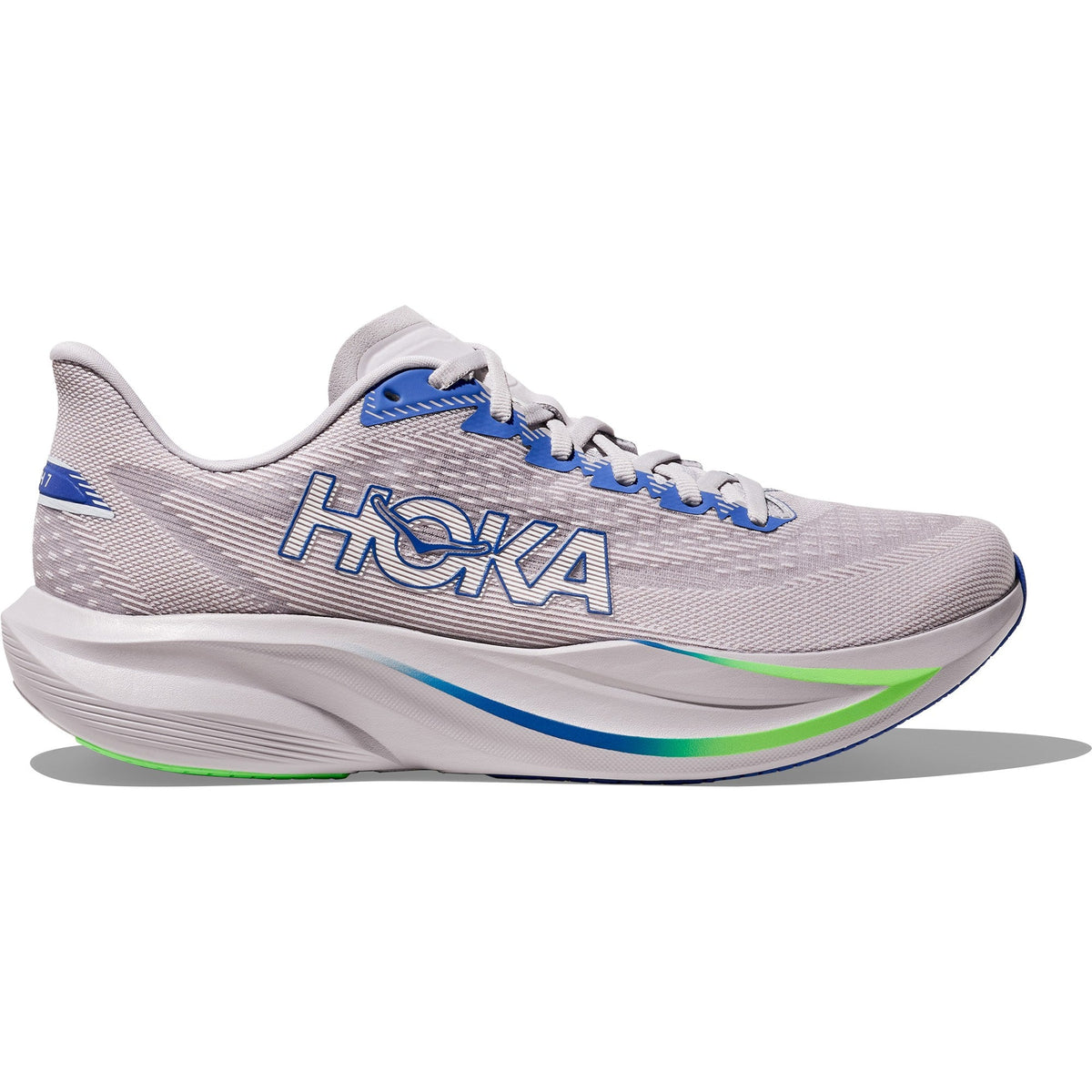 Men's Mach 7 Road-Running Shoes - Ash Grey/Cobalt Blue - view 1