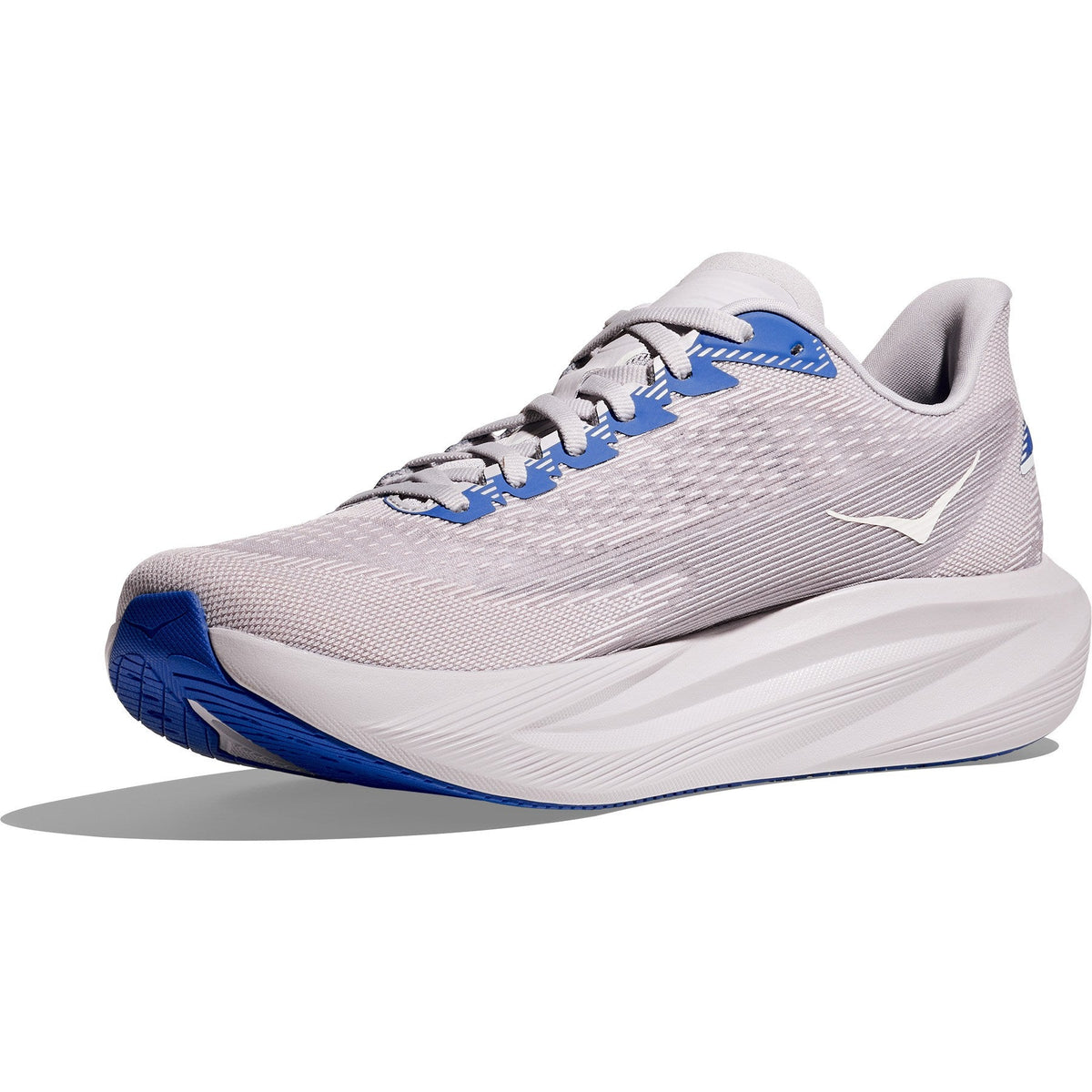 Men's Mach 7 Road-Running Shoes - Ash Grey/Cobalt Blue - view 4