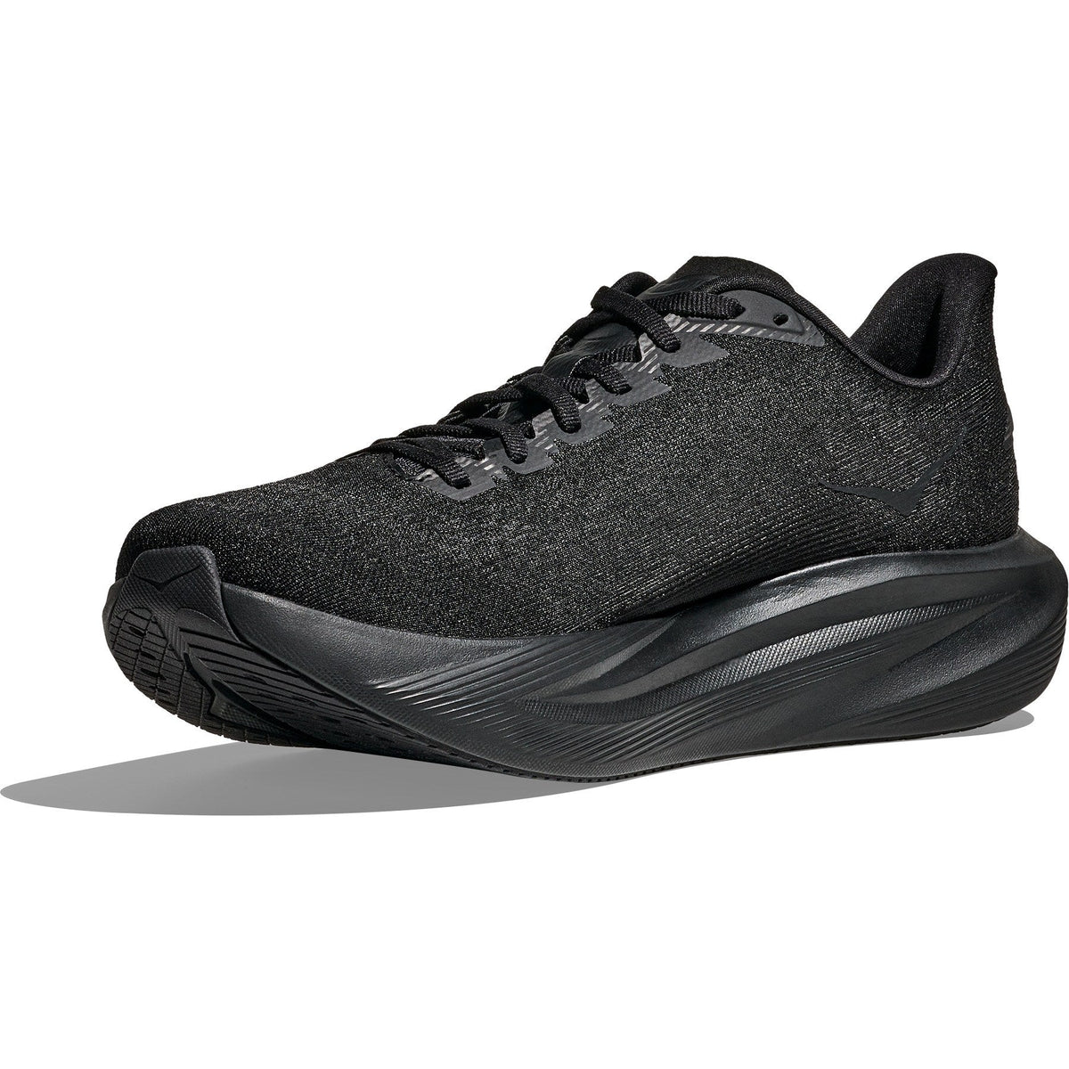 Men's Mach 7 Road-Running Shoes - Black/Black - view 4